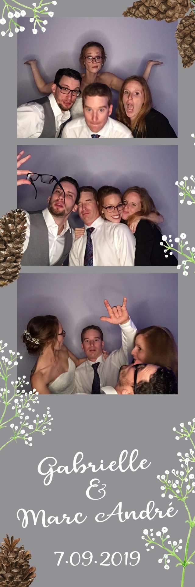 Mariage de Gabrielle et Marc-André | View more photos from the event at album.pbooth.red/u/Photobooth-RED/Mariage-de-Gabrielle-et-Marc-André